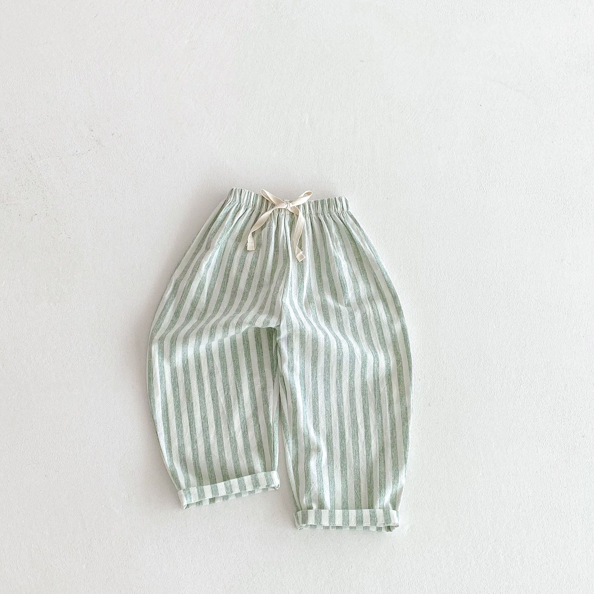 Linen Stripe Pants