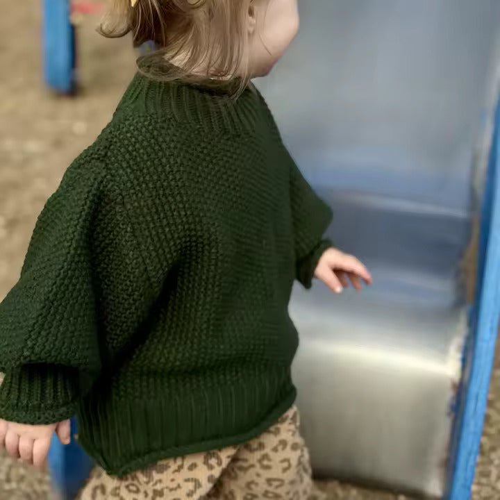 Knit Turtleneck Sweater
