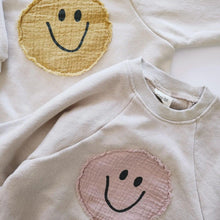 Load image into Gallery viewer, Smiley Face Patch Onesie
