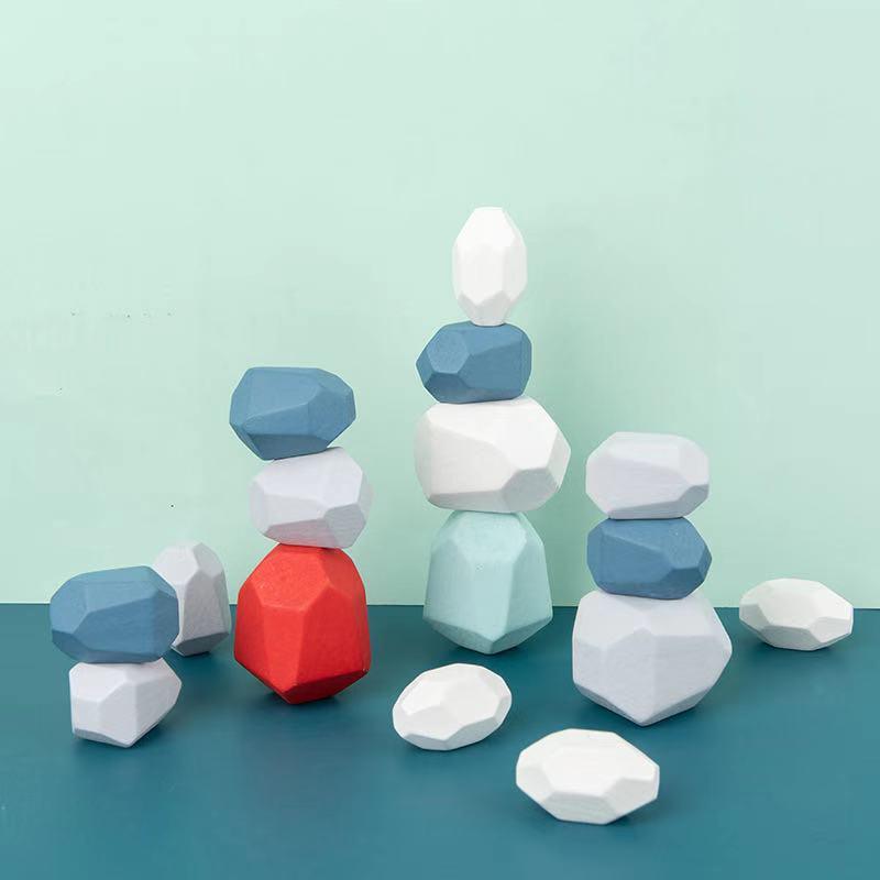 Stacking Pebbles Toy | 10 pcs / 16 pcs / 32 pcs