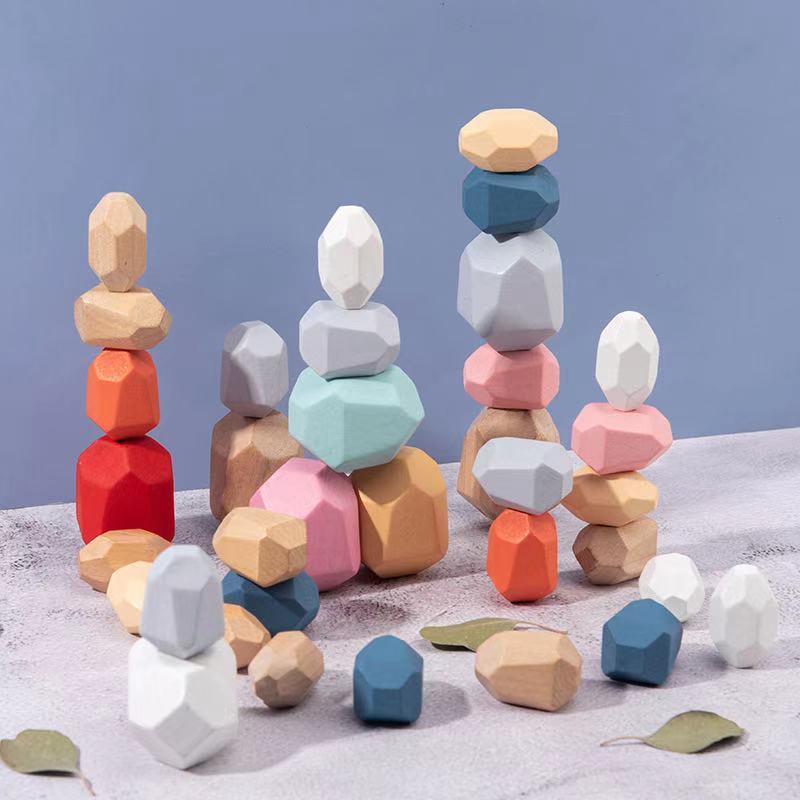 Stacking Pebbles Toy | 10 pcs / 16 pcs / 32 pcs