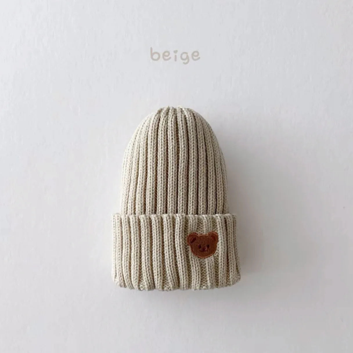 Bear Patch Beanie