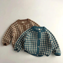 Load image into Gallery viewer, Patterned Button Down Knit Cardigan
