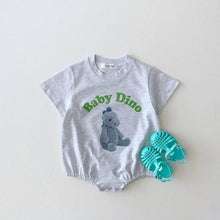 Load image into Gallery viewer, Baby Dino T-shirt Romper
