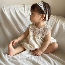Load image into Gallery viewer, Sweet Petals Lace Onesie
