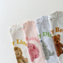 Load image into Gallery viewer, Baby Rabbit T-shirt Romper

