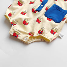 Load image into Gallery viewer, French Fry Fanatic Onesie
