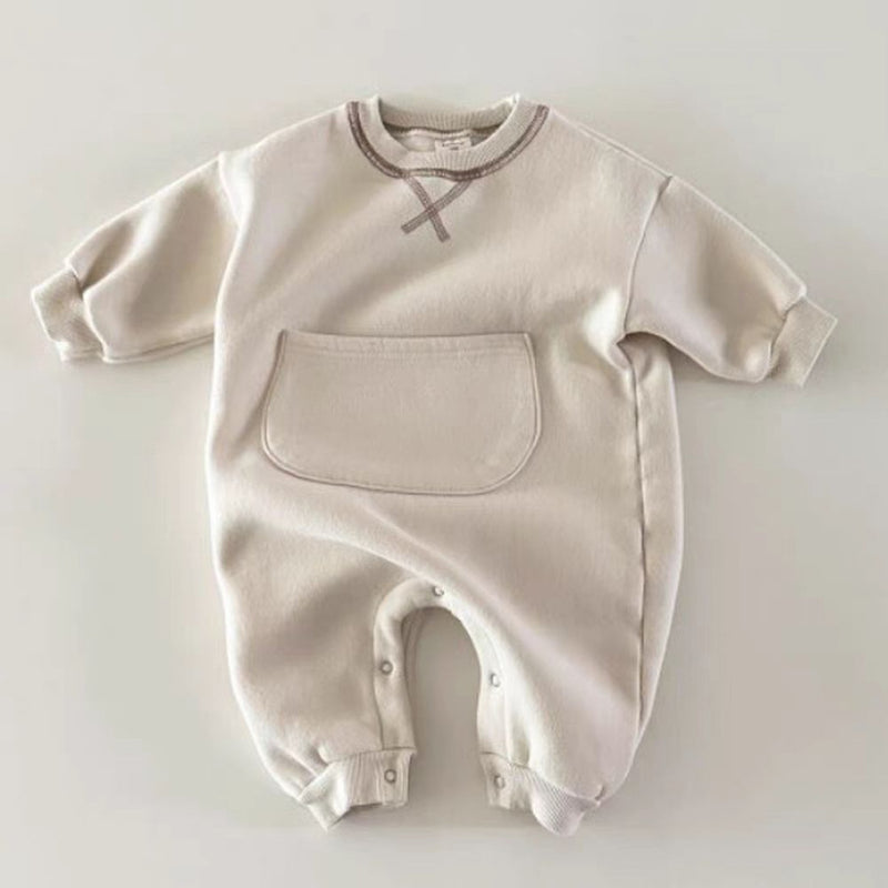 Patterned Crawling Jumpsuit