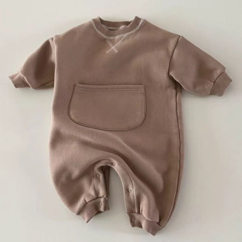 Patterned Crawling Jumpsuit