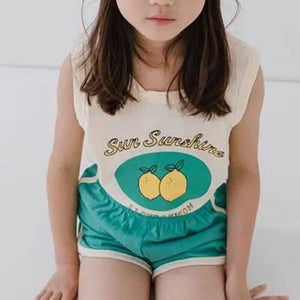 Fresh Fruit Crew Top and Shorts