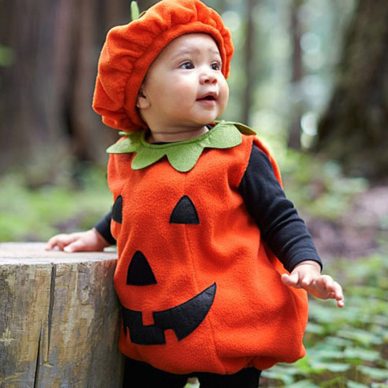 Two-piece Jack-O-Pumpkin Halloween Set