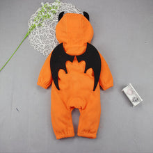 Load image into Gallery viewer, Pumpkin Hooded Halloween Jumpsuit
