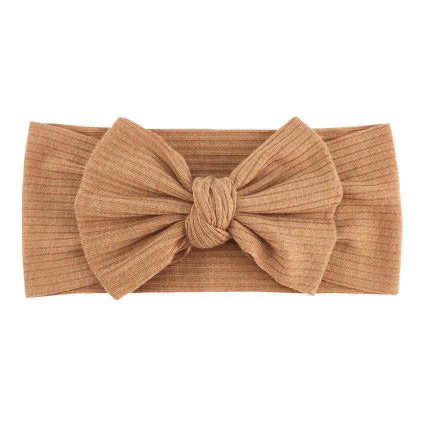 Elastic Bow Headband - 6 Pack