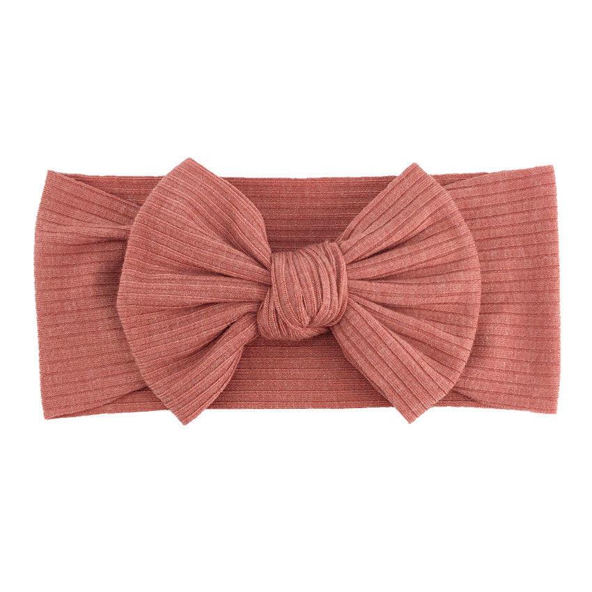 Elastic Bow Headband - 6 Pack