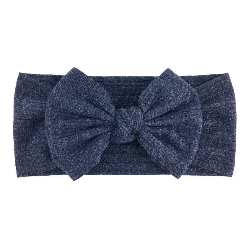 Elastic Bow Headband - 6 Pack