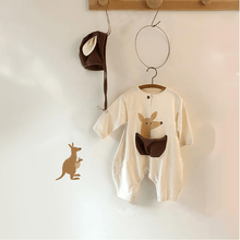 Load image into Gallery viewer, Nursing Joey Playsuit With Hat
