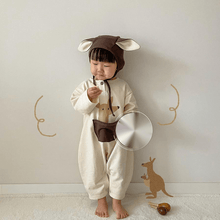 Load image into Gallery viewer, Nursing Joey Playsuit With Hat
