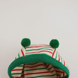 Candy Cane Playsuit with Hat