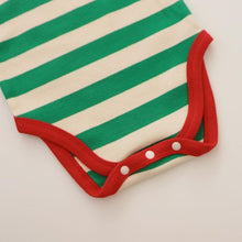 Load image into Gallery viewer, Candy Cane Romper With Pants

