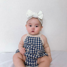Load image into Gallery viewer, Plaid Halter Romper
