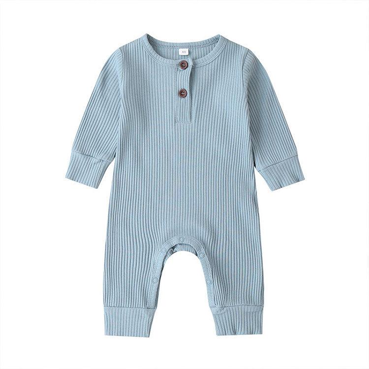 Basic Long Sleeve Playsuit