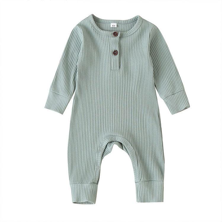 Basic Long Sleeve Playsuit