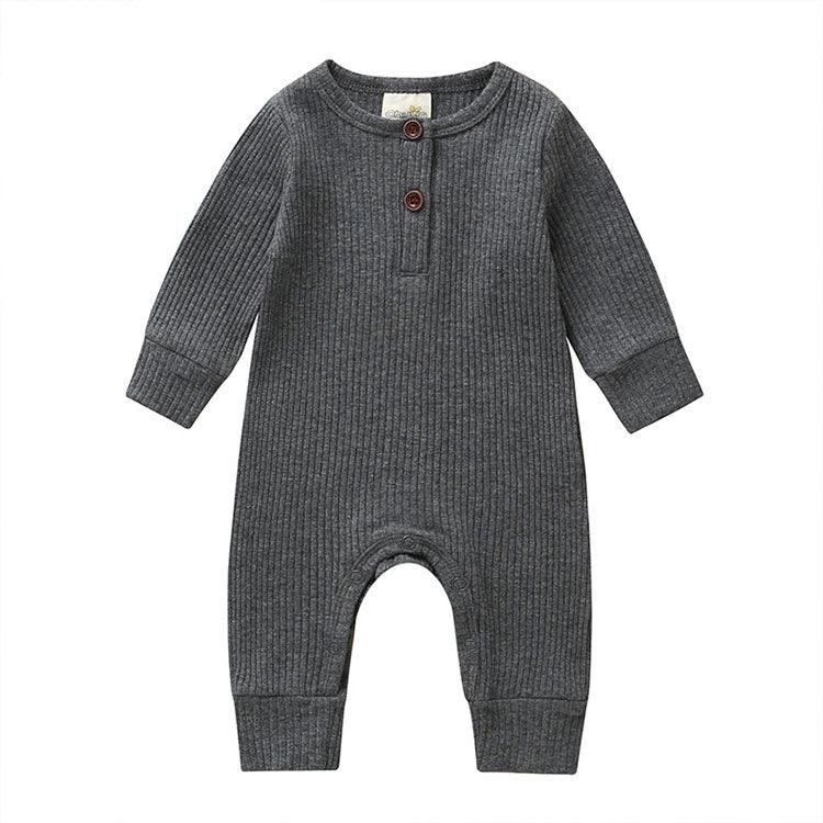 Basic Long Sleeve Playsuit