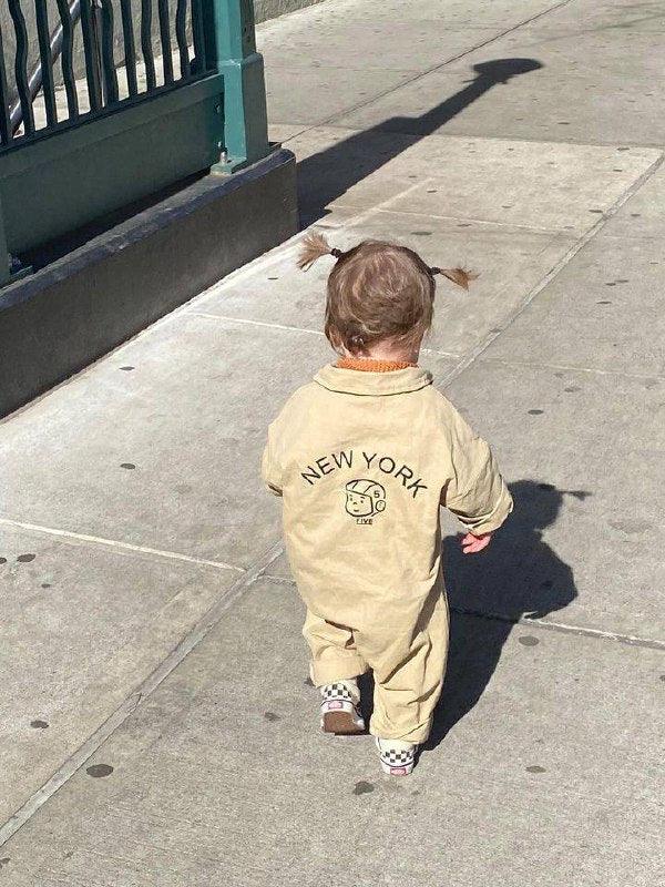 New York Collared Overalls