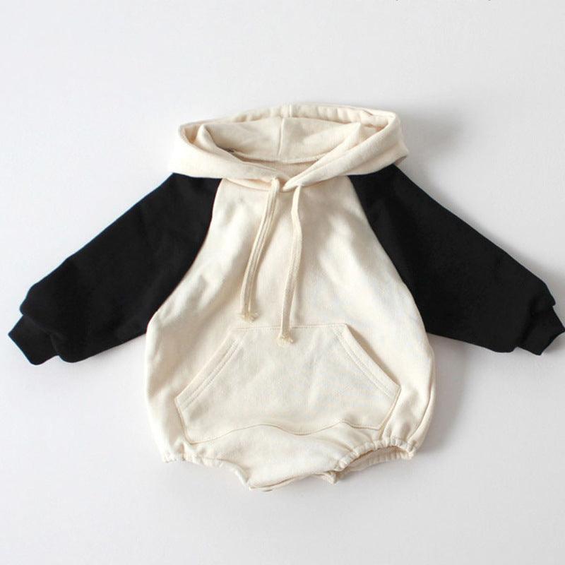 Color Block Hoodie Sweater
