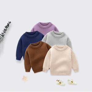 Woolen Long Sleeved Sweater