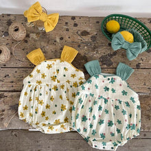 Load image into Gallery viewer, Flower Posies Romper With Headband
