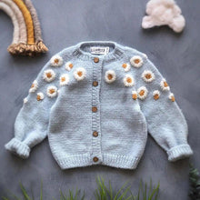 Load image into Gallery viewer, Flower Medley Woolen Cardigan
