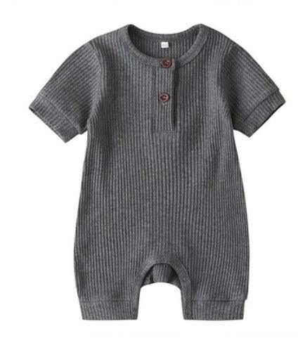 Basic Short Sleeve Playsuit