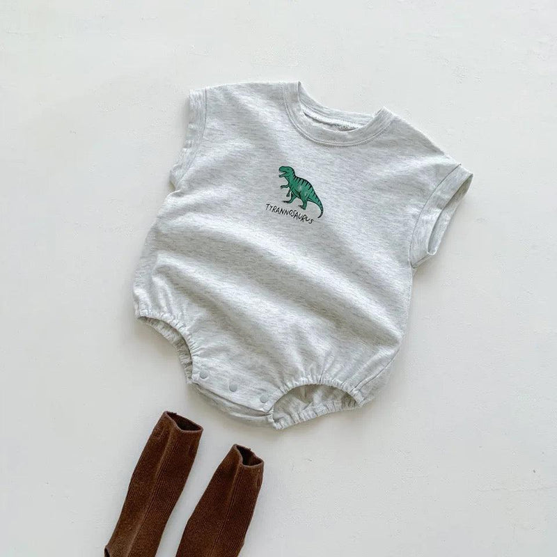 Sleeveless Dino Romper