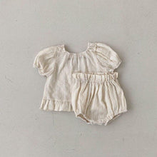 Load image into Gallery viewer, Baby Ruffled Blouse With Bloomer
