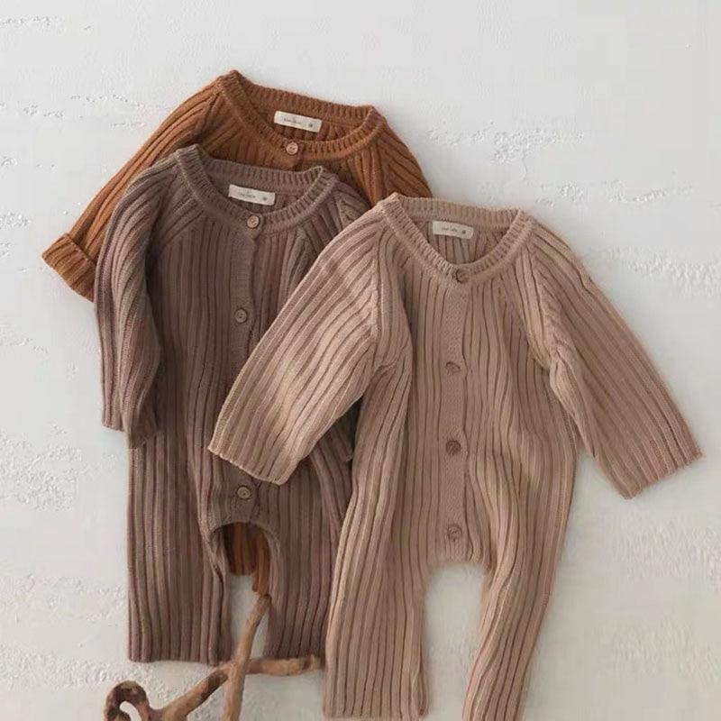 Ribbed Solid Onesie