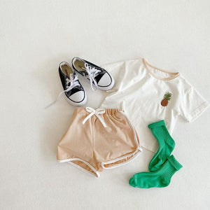 Jolly Short-Sleeved Top With Shorts