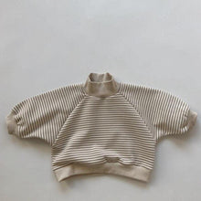 Load image into Gallery viewer, Striped Turtleneck Casual Sweater
