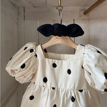 Load image into Gallery viewer, Polka Dot Bubble Romper
