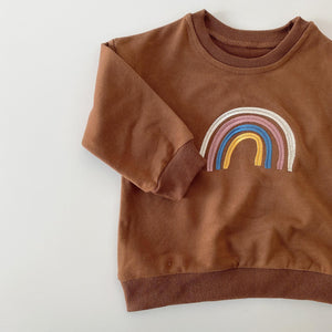 Long Sleeved Rainbow Sweater