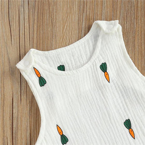 Sleeveless Pattern Jumpsuit