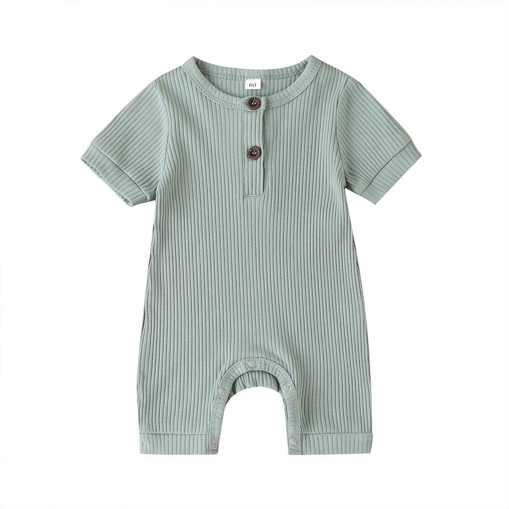 Basic Short Sleeve Playsuit