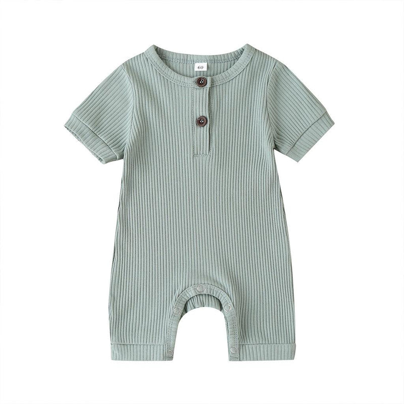 Basic Short Sleeve Playsuit