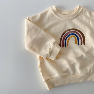 Long Sleeved Rainbow Sweater
