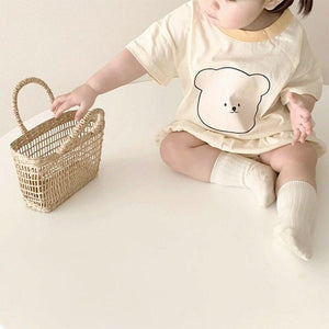 Teddy Short Sleeved T-Shirt With Shorts