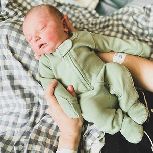 Baby Long Sleeved Jumpsuit With Flap