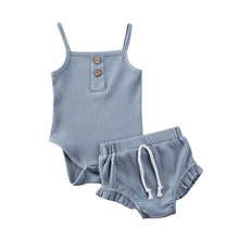 Load image into Gallery viewer, Basic Sleeveless Romper With Bloomer

