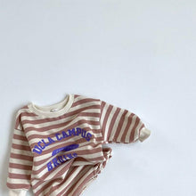 Load image into Gallery viewer, Striped UCLA Onesie
