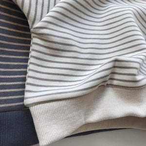 Striped Turtleneck Casual Sweater – Teeny Mini Me