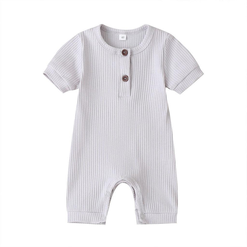 Basic Short Sleeve Playsuit